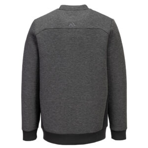Portwest KX377 KX3 Tech Sweatshirt - Grey - Rear