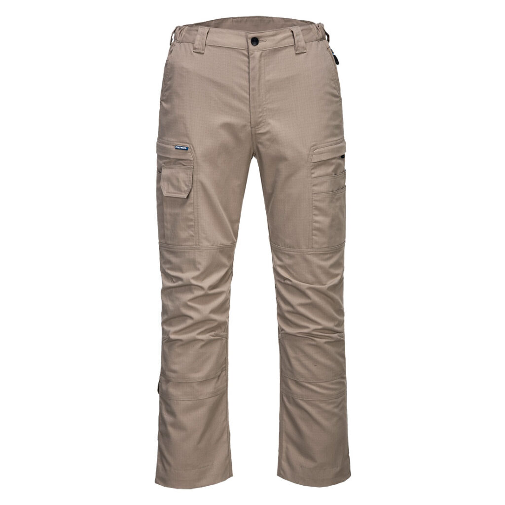 Portwest T802 KX3 Ripstop Trousers - Sand - Front