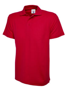 Uneek UC101 Classic Poloshirt - Red