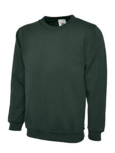 Uneek UC201 Heavyweight Sweatshirt - Bottle Green
