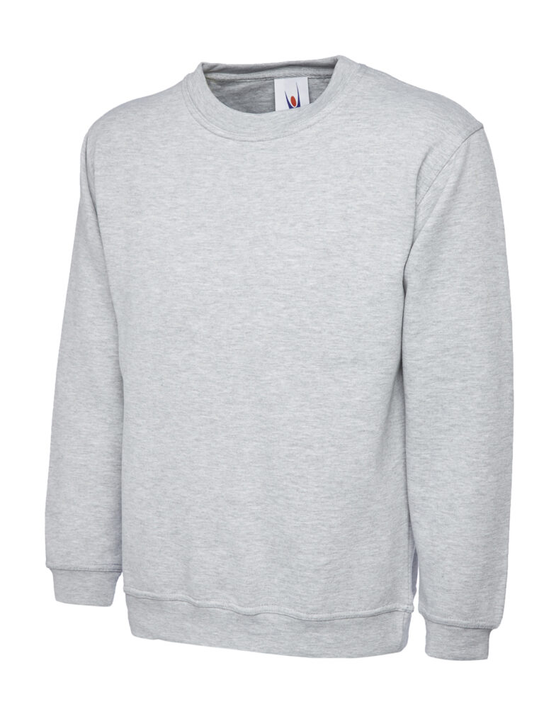 Uneek UC203 Classic Sweatshirt - Grey