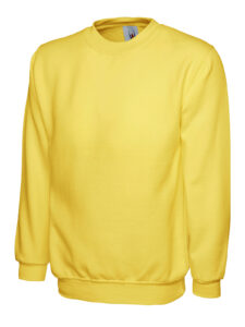 Uneek UC203 Classic Sweatshirt - Yellow