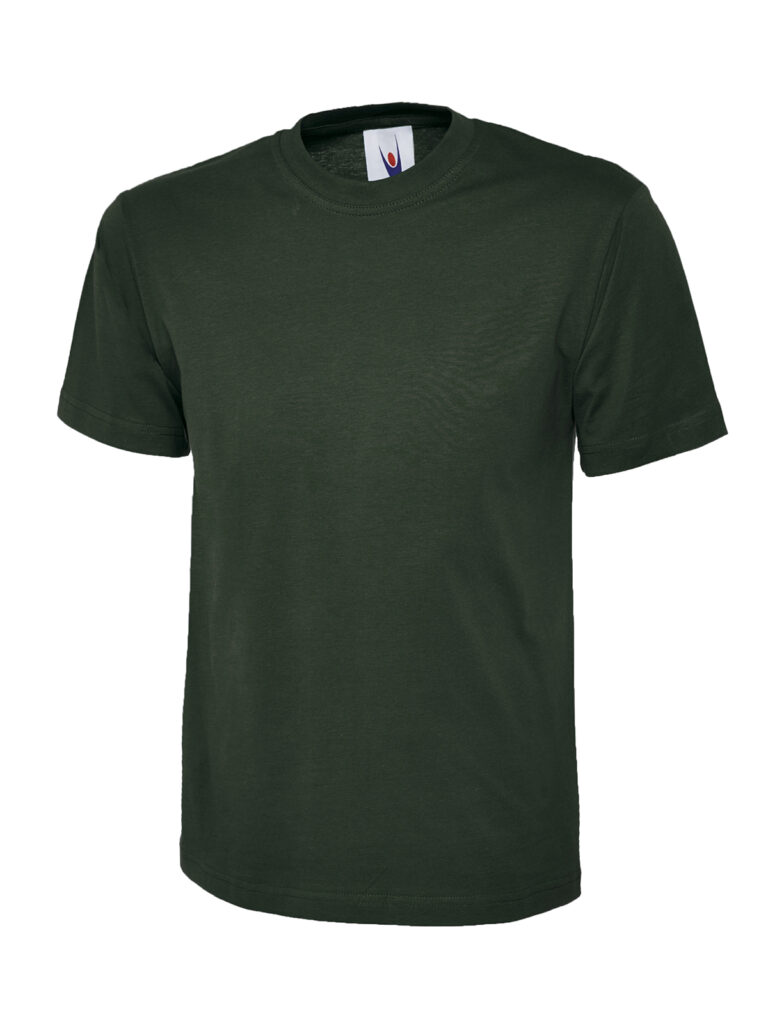 Uneek UC301 Classic T Shirt - Bottle Green