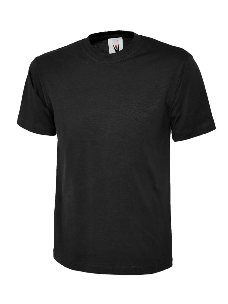 Uneek UC301 Classic T Shirt - Black