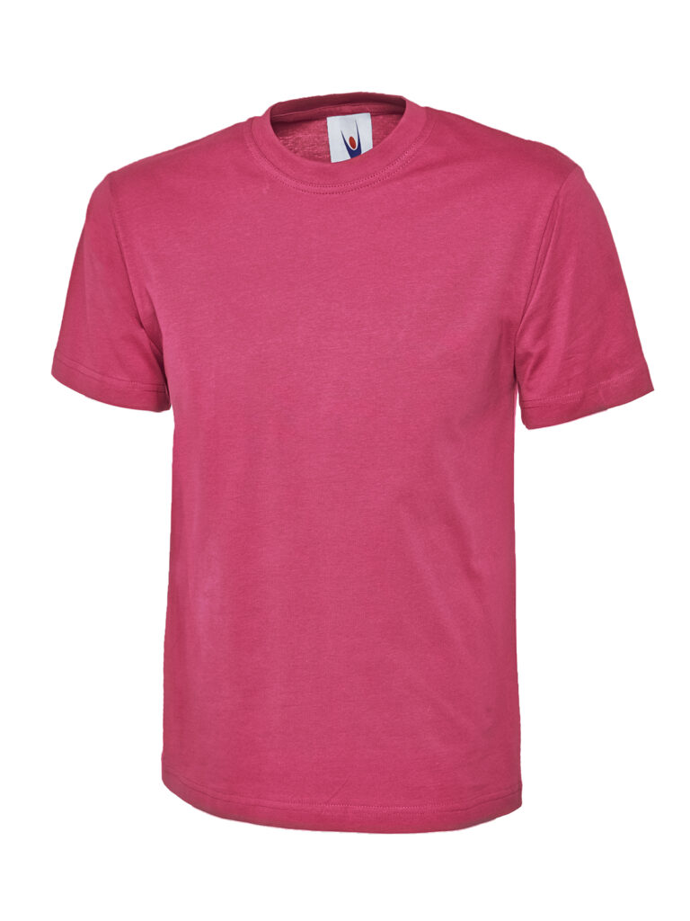 Uneek UC301 Classic T Shirt - Pink