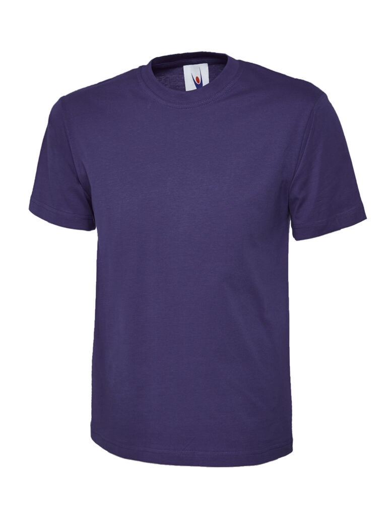 Uneek UC301 Classic T Shirt - Purple