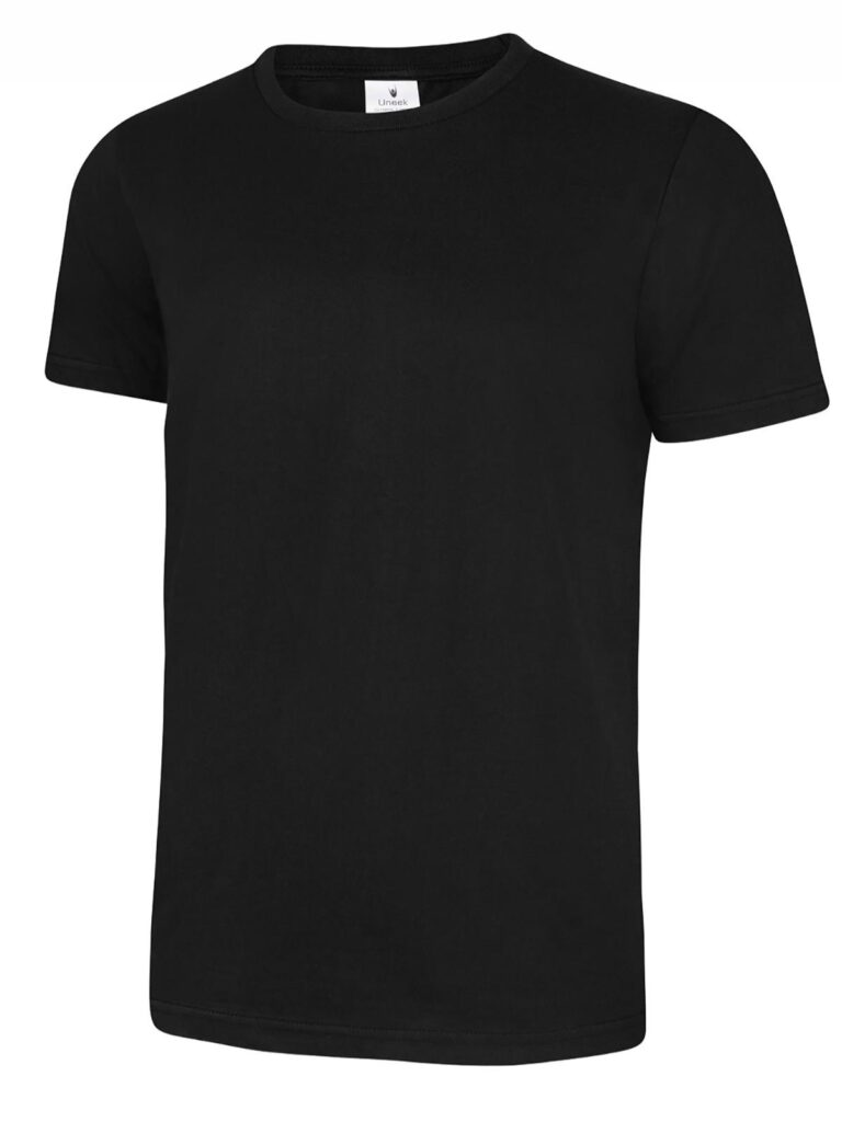 Uneek UC320 Olympic T Shirt - Black