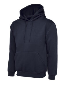 Uneek UC502 Classic Hooded Sweatshirt - Navy