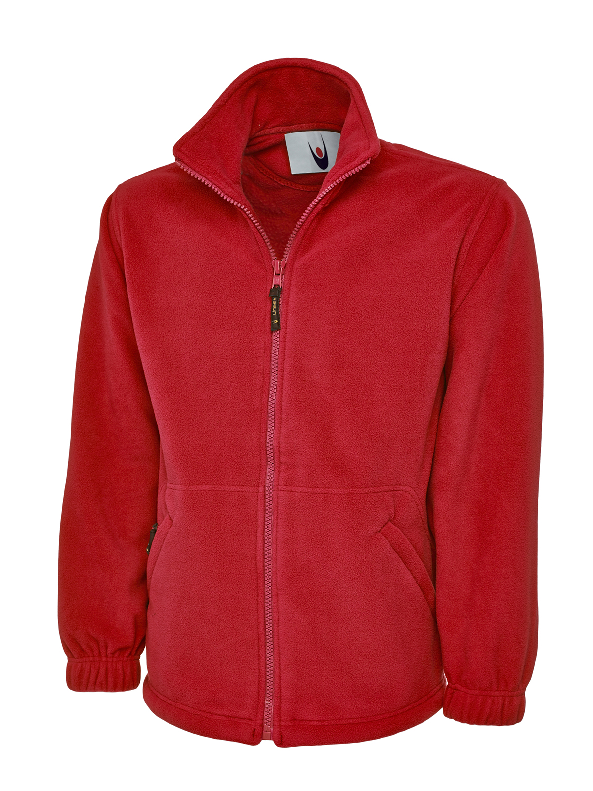 Uneek UC604 Classic Full Zip Fleece Jacket - Red
