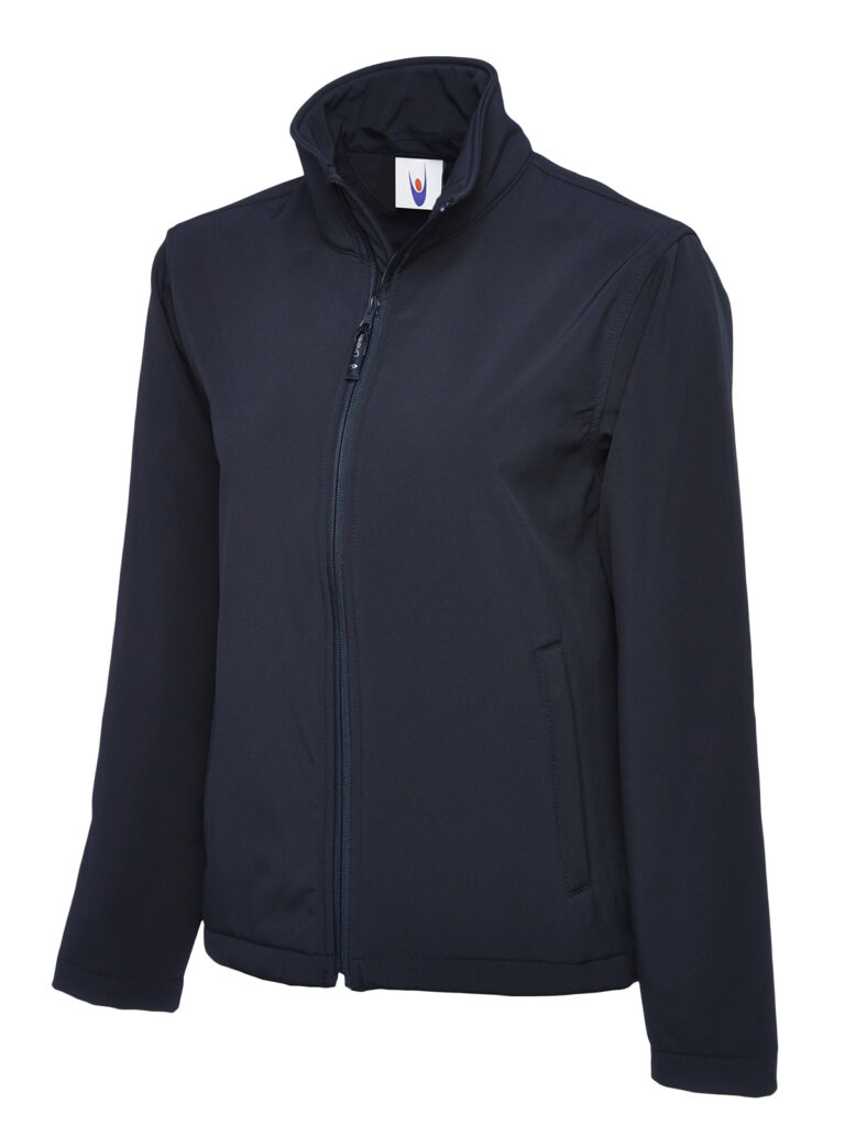 Uneek UC612 Classic Full Zip Soft Shell Jacket - Navy