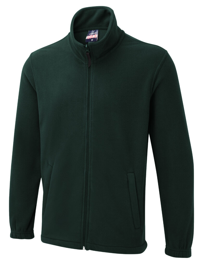 Uneek UX5 The UX Full Zip Fleece - Bottle Green