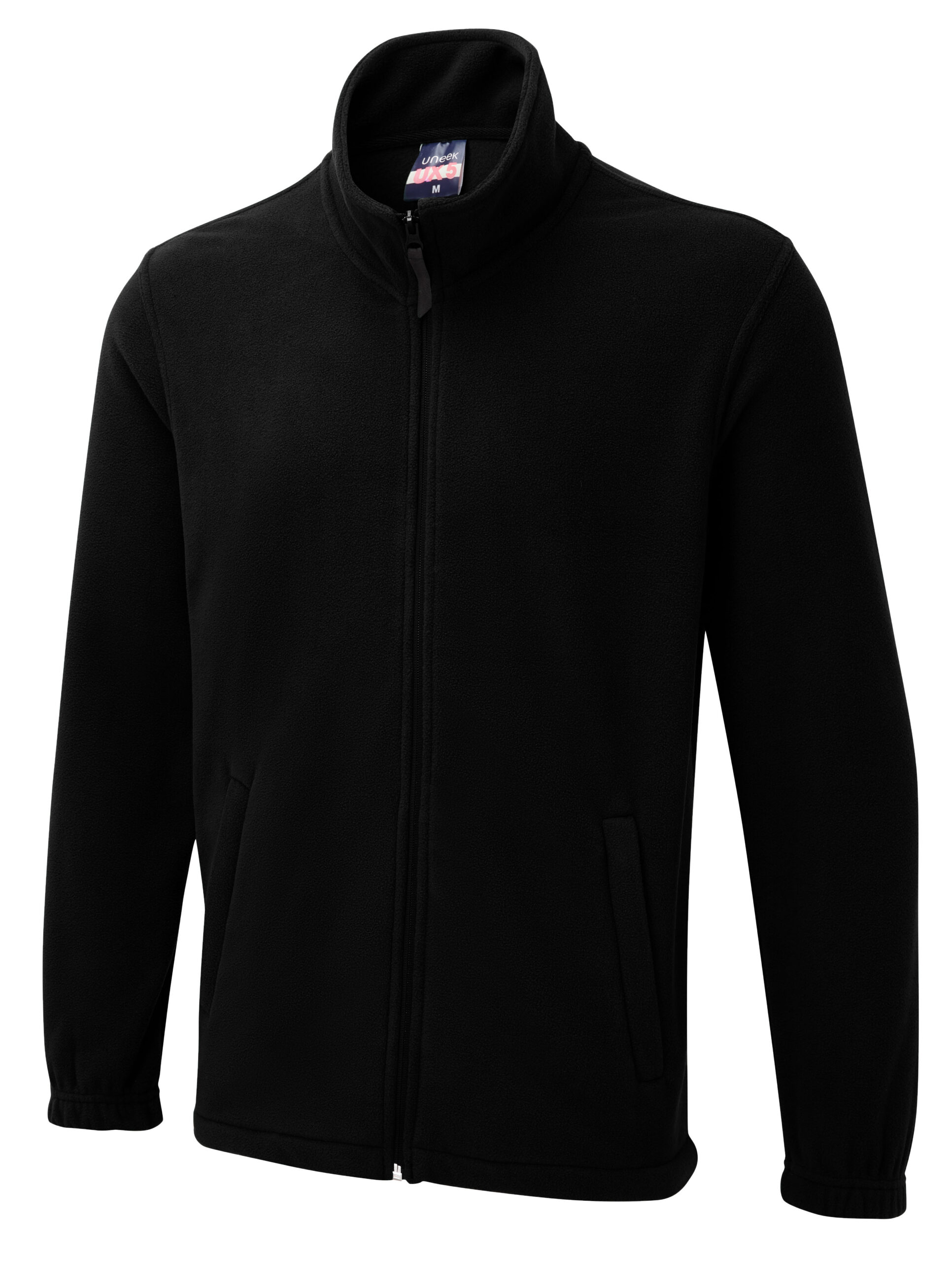 Uneek UX5 The UX Full Zip Fleece - Black