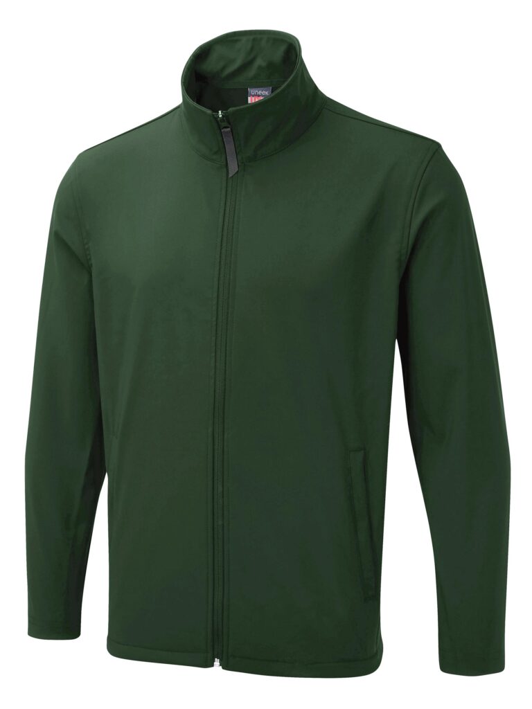 Uneek UX10 The UX Printable Soft Shell Jacket - Bottle Green