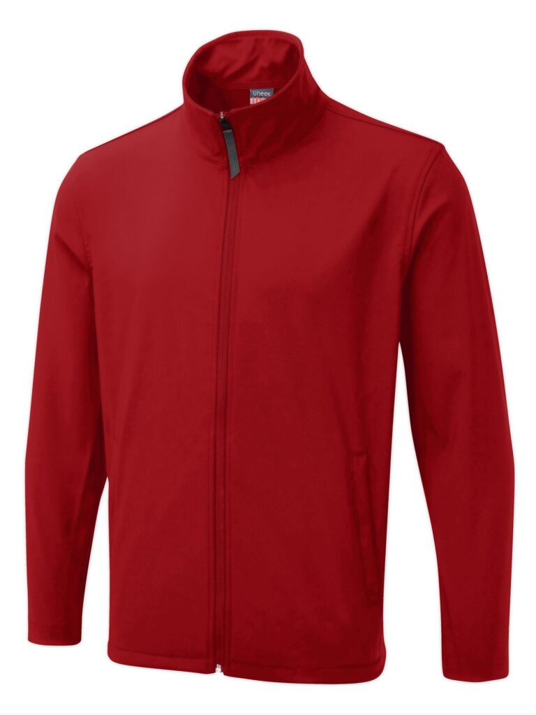 Uneek UX10 The UX Printable Soft Shell Jacket - Red