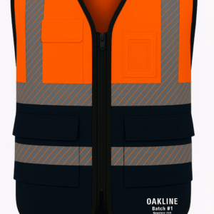 OAKLINE PRO The Blake Hi-Vis Executive Vest - Orange - Founders Club