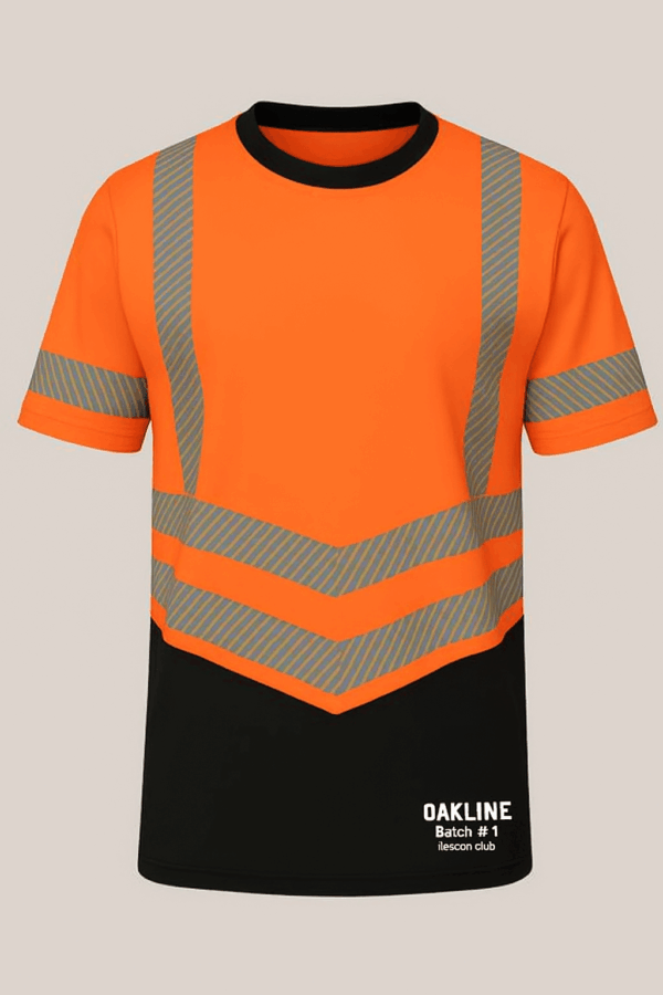 OAKLINE PRO The Robin Hi-Vis T-Shirt - Orange - Founders Club