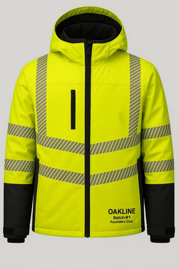 OAKLINE PRO The Kimi Hi Vis Jacket - Yellow - Founders Club