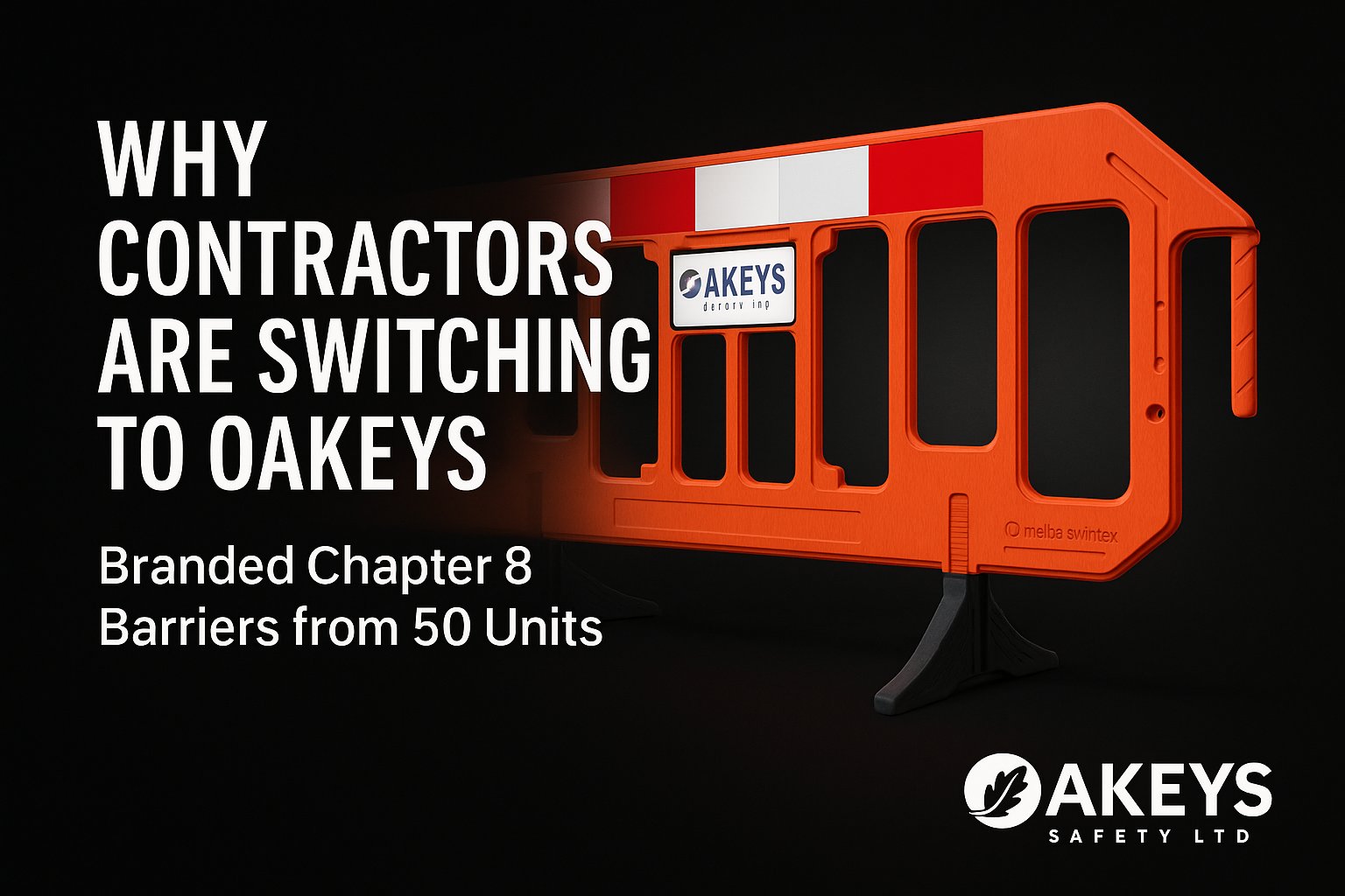 Why UK Contractors Are Switching to OAKEYS for Branded Barriers