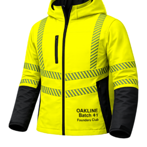 OAKLINE PRO The Kimi Hi Vis Jacket - Yellow - Founders Club