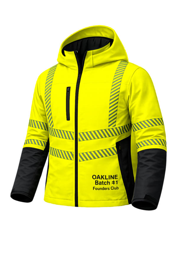 OAKLINE PRO The Kimi Hi Vis Jacket - Yellow - Founders Club