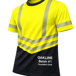 OAKLINE PRO The Robin Hi-Vis T-Shirt - Yellow - Founders Club
