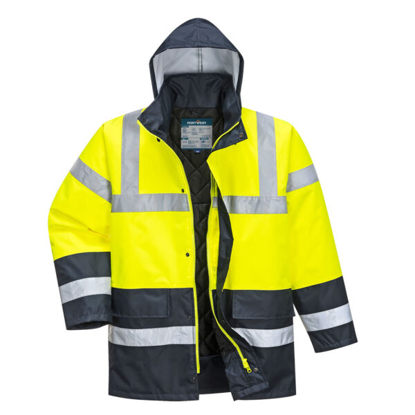 Portwest ES466 ES1 Essential Hi-Vis Contrast Winter Traffic Jacket