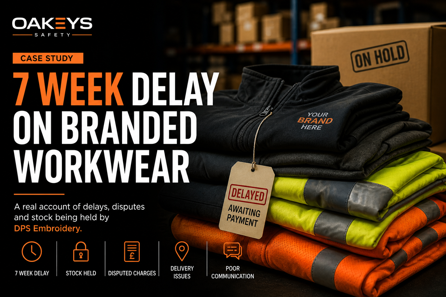 7 Weeks, Held Stock & Disputed Charges: What Actually Happened with DPS Embroidery