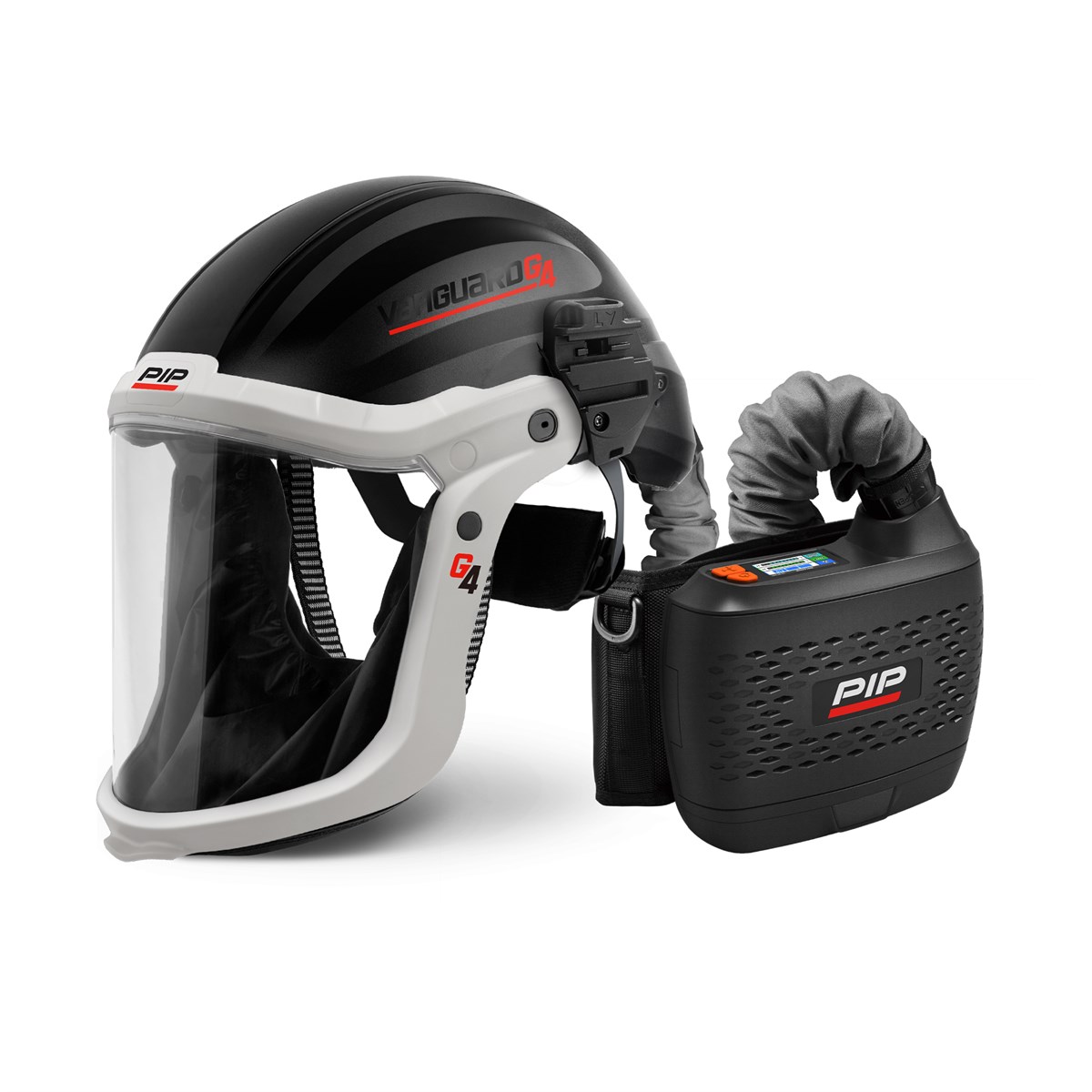 VANGUARD G4 Ready Kit (PRK-G4SR2P-1) – TH3 P R SL Powered Air Respirator Ready Kit with G4V Headtop & P3 Particulate Filter