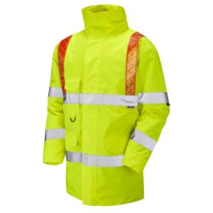 LEO PUTFORD ISO 20471 Cl 3 Orange Brace Anorak