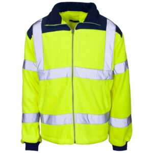 Supertouch Hi Vis Fleece Jacket