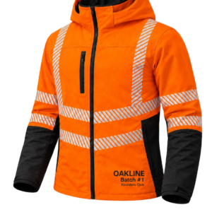OAKLINE PRO The Kimi Slim Fit Hi Vis Jacket - Orange - Founders Club