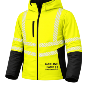 OAKLINE PRO The Kimi Slim Fit Hi Vis Jacket - Yellow - Founders Club