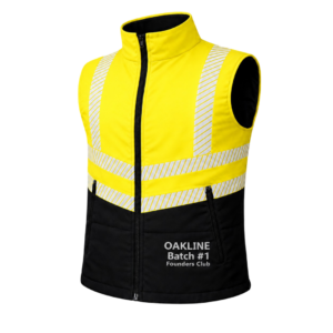 OAKLINE PRO The Tod Hi Vis Bodywarmer - Yellow - Founders Club
