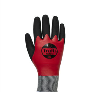 Traffi TG1072 Double Dipped Cut Level A Safety Glove - Pack of 10
