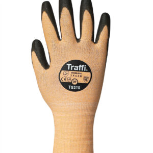 Traffi TG310 X-DURA ULTRA PU Cut Level B Safety Glove - Pack of 10