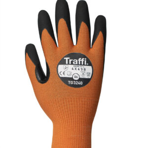 Traffi TG3240 MICRODEX Nitrile LXT Cut Level B Safety Glove - Pack of 10