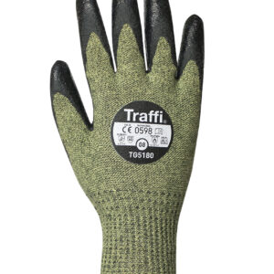 Traffi TG5180 ARC FLASH Cut Level D Safety Glove - Pack of 10