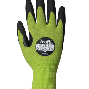 Traffi TG5240 MICRODEX NITRILE LXT Cut Level C Safety Glove - Pack of 10