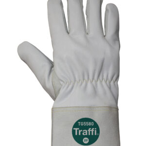 Traffi TG5580 LEATHER Cut Level D Safety Glove - Pack of 10