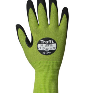 Traffi TG6240 MICRODEX NITRILE LXT Cut Level E Safety Glove - Pack of 10
