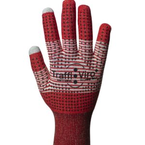 Traffi TGL711 HEIQ VIROBLOCK TECHNOLOGY Cut Level 1 Safety Glove - Pack of 200