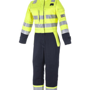 ProGARM 6446 Ladies Arc Flash Coverall - Navy/Yellow